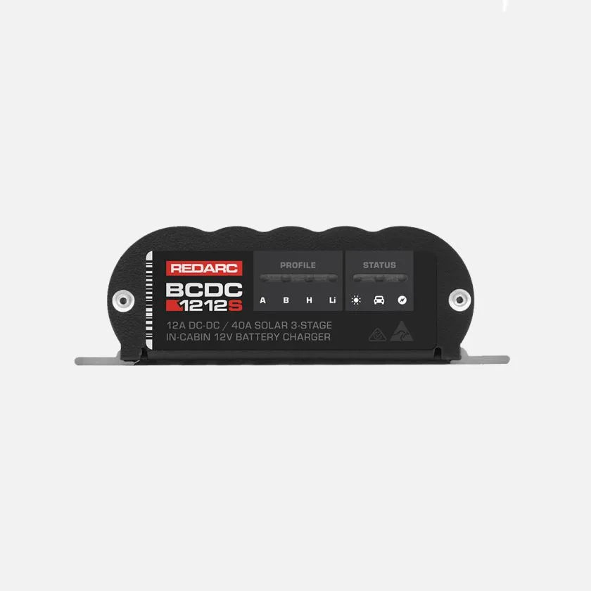 REDARC BCDC TRAILER S - 12A VEHICLE TO TRAILER CHARGER WITH SOLAR