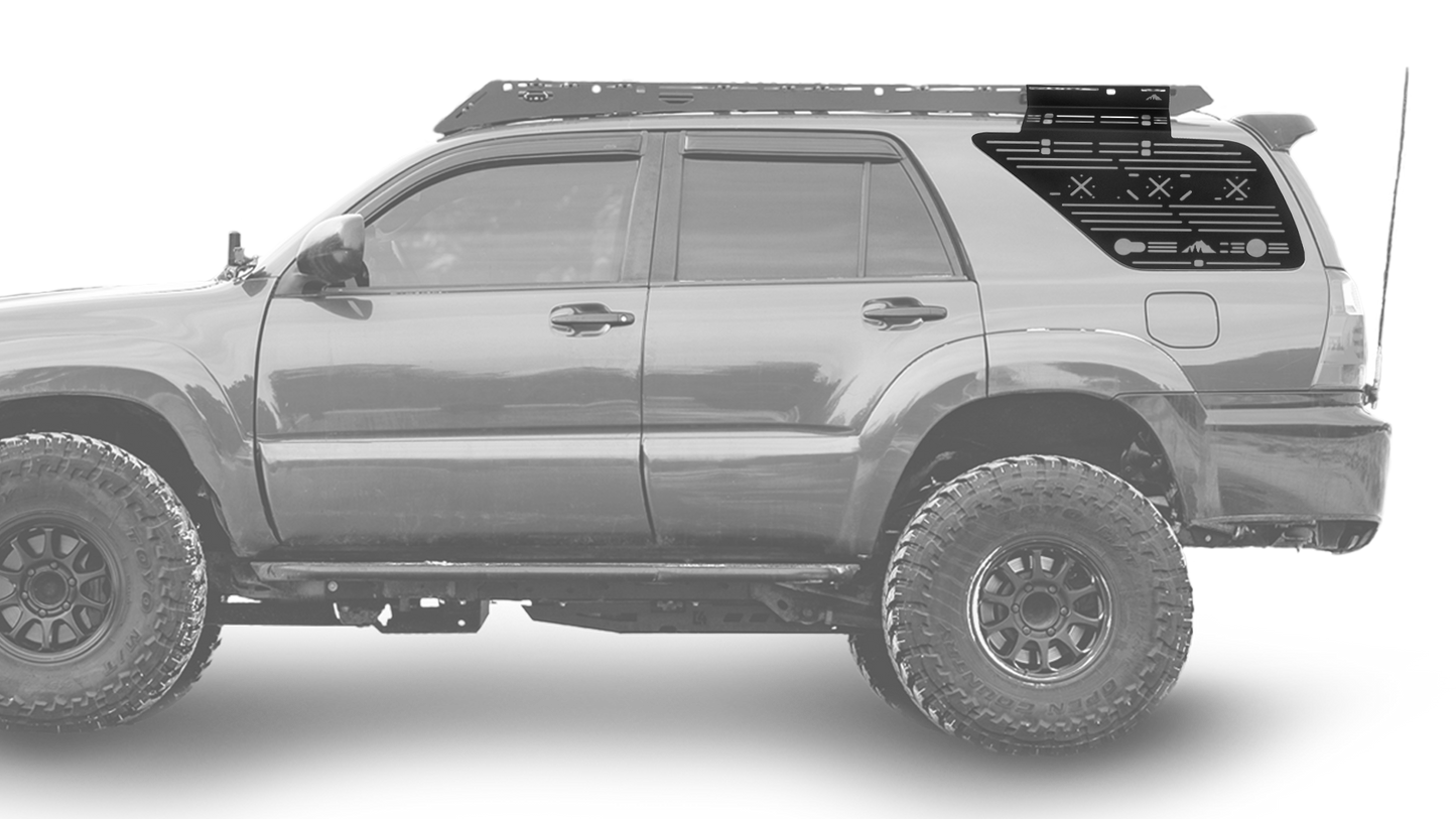 4th Gen 4Runner Window Panel - Sherpa Equipment Company